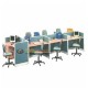 Partisi Kantor Uno Exclusive 7 Staff Configuration