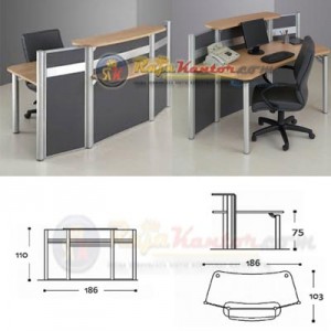 Meja Kantor Modera MRFP-1118