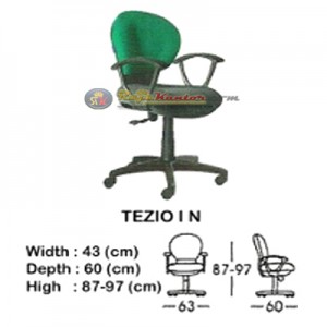 Kursi Kantor (Staff & Sekretaris) Indachi Tezio I N