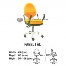 Kursi Kantor (Staff & Sekretaris) Indachi Fabel I AL