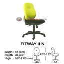 Kursi Kantor (Staff & Sekretaris) Indachi Fitway II N