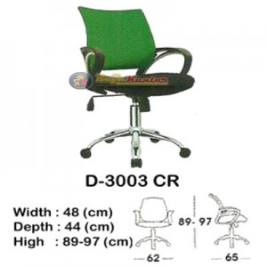 Kursi Kantor (Staff & Sekretaris) Indachi D-3003 CR