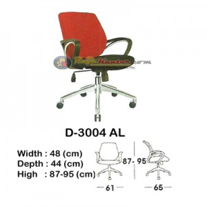Kursi Kantor (Staff & Sekretaris) Indachi D-3004 AL