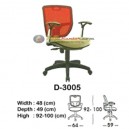 Kursi Kantor (Staff & Sekretaris) Indachi D-3005