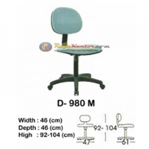 Kursi Kantor (Staff & Sekretaris) Indachi D-980 M
