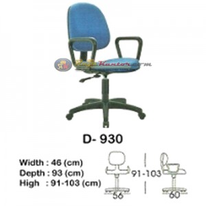 Kursi Kantor (Staff & Sekretaris) Indachi D-930