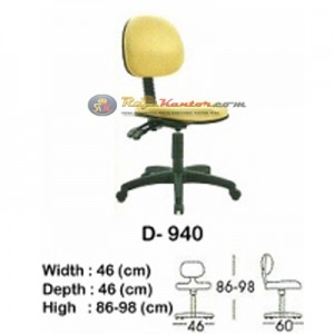 Kursi Kantor (Staff & Sekretaris) Indachi D-940