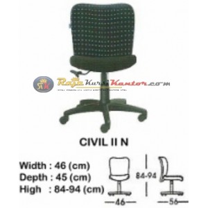 Kursi Kantor (Staff & Sekretaris) Indachi Civil II N