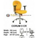 Kursi Kantor (Staff & Sekretaris) Indachi Corum II CR