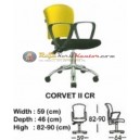 Kursi Staff & Sekretaris Indachi Corvet II CR