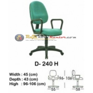 Kursi Kantor (Staff & Sekretaris) Indachi D-240 H