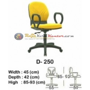 Kursi Kantor (Staff & Sekretaris) Indachi D-250
