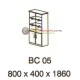 Meja Kantor Vip Mv Series BC 05 (Cabinet)