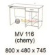 Meja Kantor Vips Mv Series MV 116 (Computer Desk)