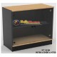High Point One - Lemari Arsip Kaca Full + Kaki type ST-333 B