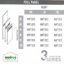 Modera 3 Workstation Series - Full Panel Part