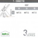 Modera 3 Workstation Series - T-Connector
