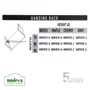 Modera 5 Workstation Series - Hanging Rack