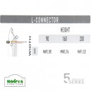 Modera 5 Workstation Series - L-Connector