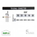 Modera 5 Workstation Series - Triagonal Connector