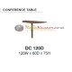 Grand Furniture Diva - Conference Table DC 120D