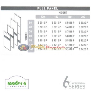 Modera 6 Workstation Series Full Panel