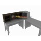 Meja Kantor Orbitrend - OSA 1020-1040 (Orbit Series)
