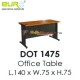 Meja Kantor Euro - Dot 1475