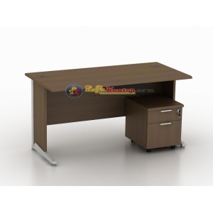 Meja Kantor Modera A Class - AOD 7515 + Mobile drawer
