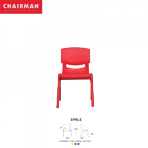 Kursi Belajar Anak Chairman - Smile Red/Merah