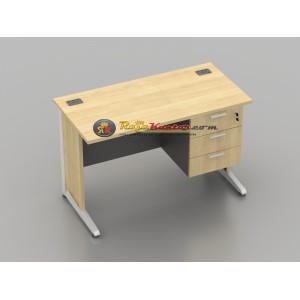 Meja Kantor Modera B Class - BOD 6012 + Laci