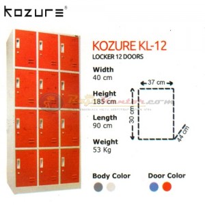 Locker 12 Pintu Kozure KL - 12
