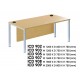 Meja Kantor Ichiko ICD-909