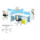 Partisi Kantor Ichiko 4 Configuration X 25