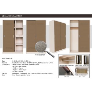 Lemari Pakaian Alba D