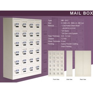 Kotak Surat Alba Besi MB 24 E