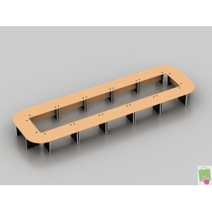 Meja Rapat Modera Conf 01