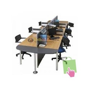 Eco Office Meja Staff 6 Orang A