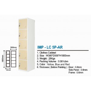 Locker Importa IMP-LC 5P AR