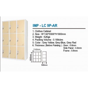 Locker Importa IMP-LC 9P AR