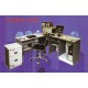 Meja Kantor Daiko MCD 120 + MCDT 120
