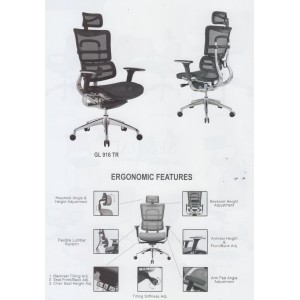 Kursi Kantor Ergotec GL 916 TR 