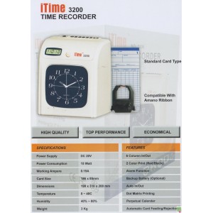 Mesin Absensi iTime 3200