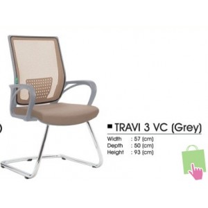 Kursi Kantor Decco TRAVI 3 VC GREY