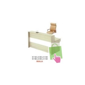 Meja Kantor Reception Carrera Type Mala 160