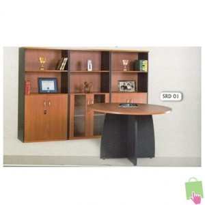 Meja meeting Bundar Aditech SRD 01 (120cm)