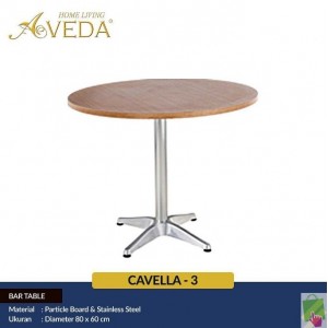 MEJA BAR DAN CAFE AVEDA CAVLLA 3