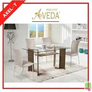 MEJA MAKAN AVEDA AXEL T LIGHT BROWN