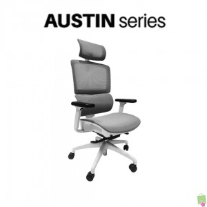 Kursi Kantor Austin HR White