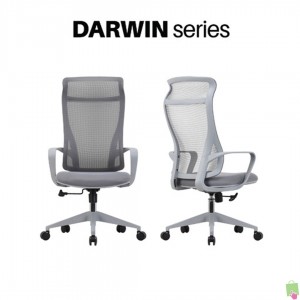 Kursi Kantor Darwin HR Grey